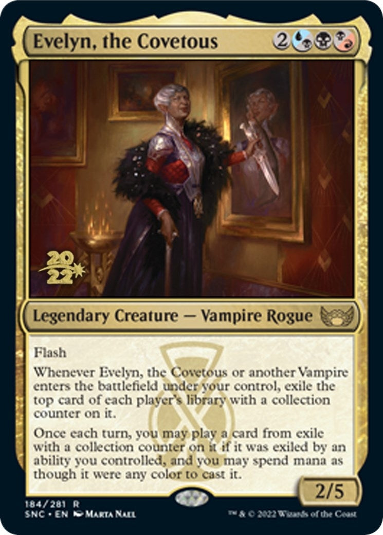Evelyn, the Covetous [Streets of New Capenna Prerelease Promos]