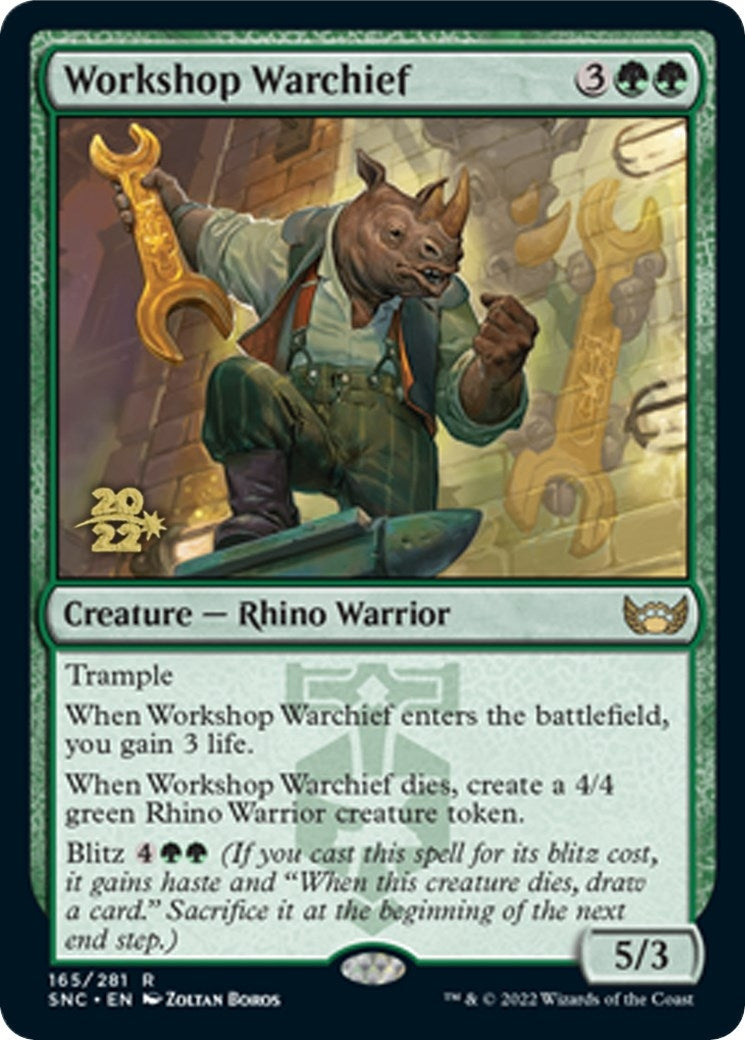 Workshop Warchief [Streets of New Capenna Prerelease Promos]