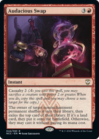 Audacious Swap [Streets of New Capenna Commander]