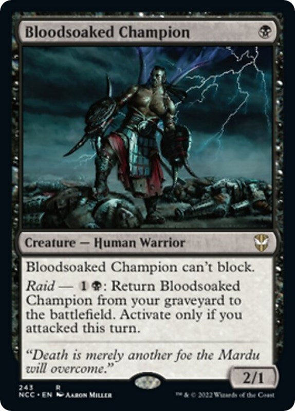Bloodsoaked Champion (243) [NCC]