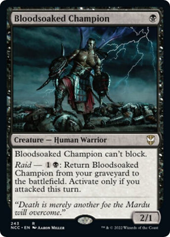 Bloodsoaked Champion (243) [NCC]