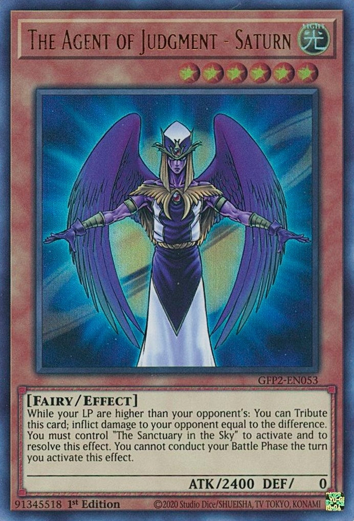 The Agent of Judgment Saturn (GFP2-EN053) [GFP2]
