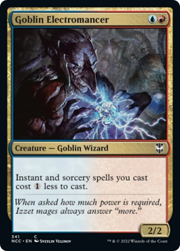 Goblin Electromancer [Streets of New Capenna Commander]