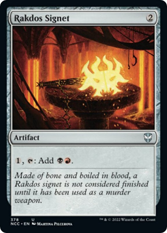 Rakdos Signet (378) [NCC]