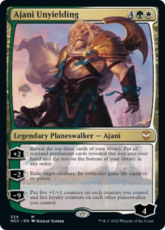 Ajani Unyielding (324) [NCC]