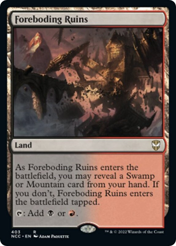 Foreboding Ruins (403) [NCC]