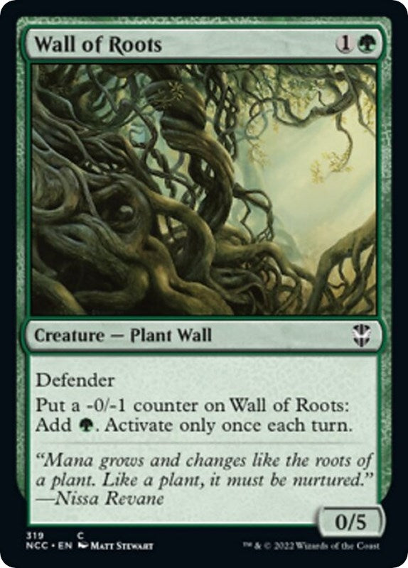 Wall of Roots [Streets of New Capenna Commander]