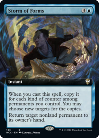 Storm of Forms (Extended Art) [Streets of New Capenna Commander]