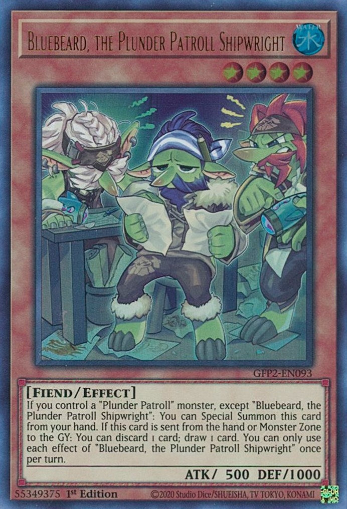 Bluebeard the Plunder Patroll Shipwright (GFP2-EN093) [GFP2]