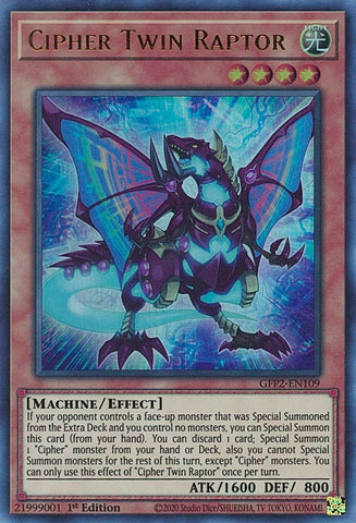 Cipher Twin Raptor (GFP2-EN109) [GFP2]