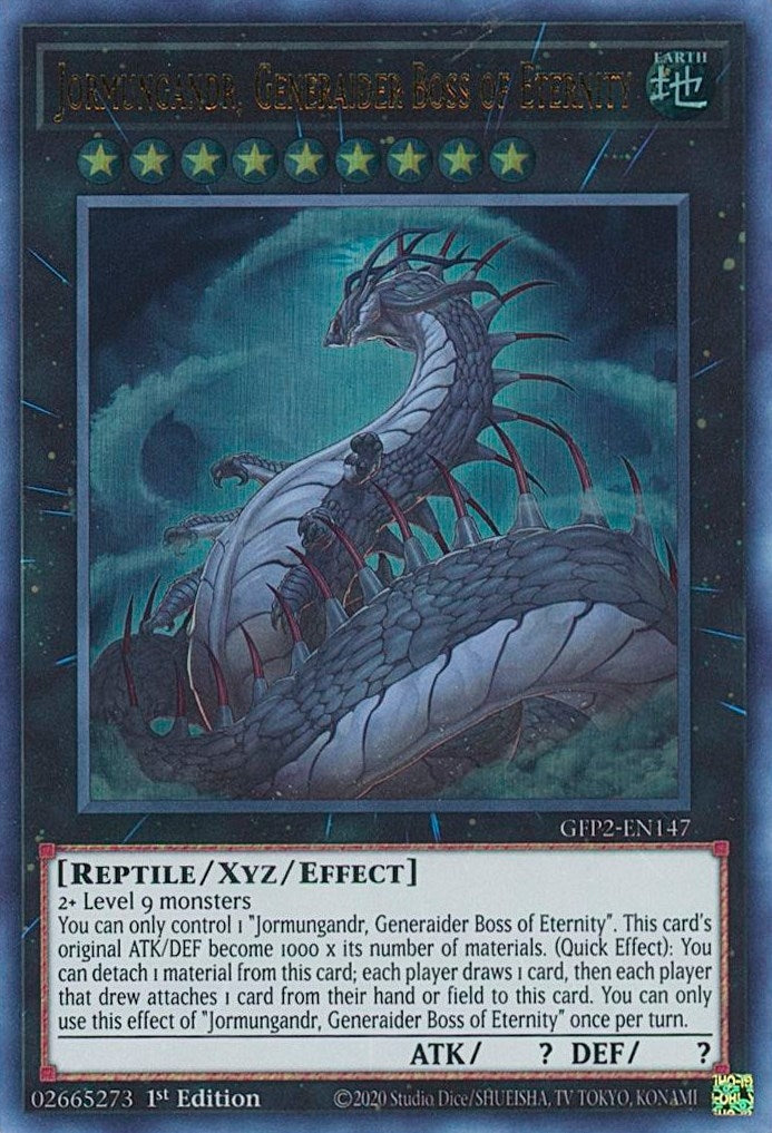 Jormungandr Generaider Boss of Eternity (GFP2-EN147) [GFP2]