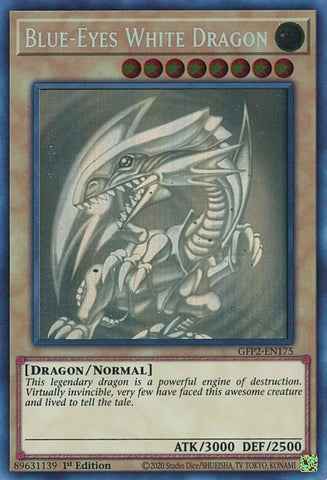 Blue Eyes White Dragon Ghost Rare (GFP2-EN175) [GFP2]