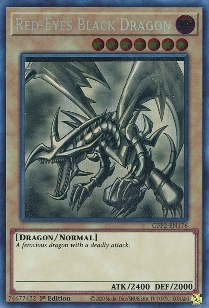 Red Eyes Black Dragon Ghost Rare (GFP2-EN176) [GFP2]