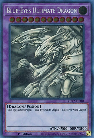 Blue Eyes Ultimate Dragon Ghost Rare (GFP2-EN181) [GFP2]