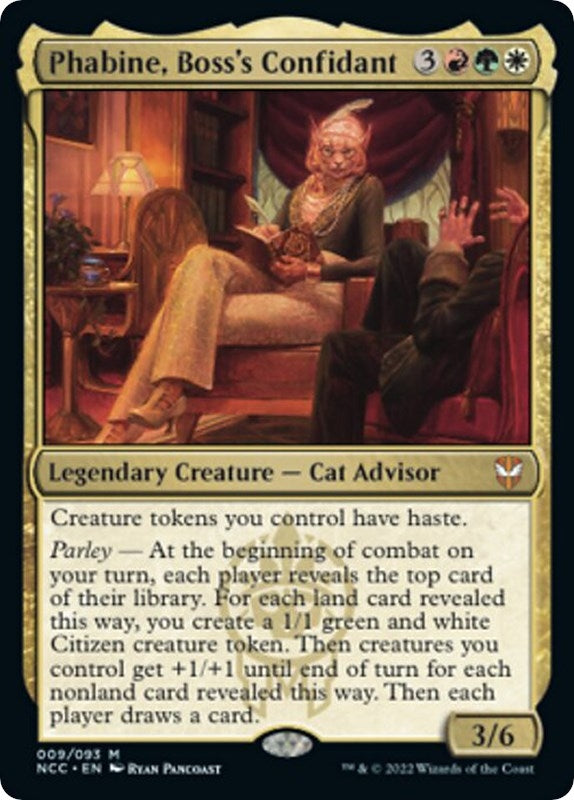 Phabine, Boss's Confidant [Streets of New Capenna Commander]