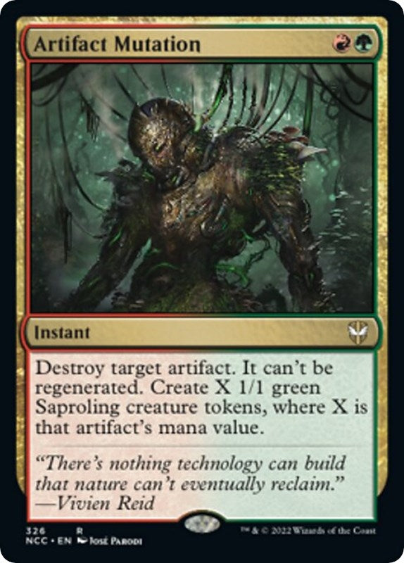 Artifact Mutation (326) [NCC]
