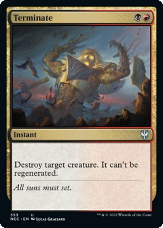 Terminate (353) [NCC]