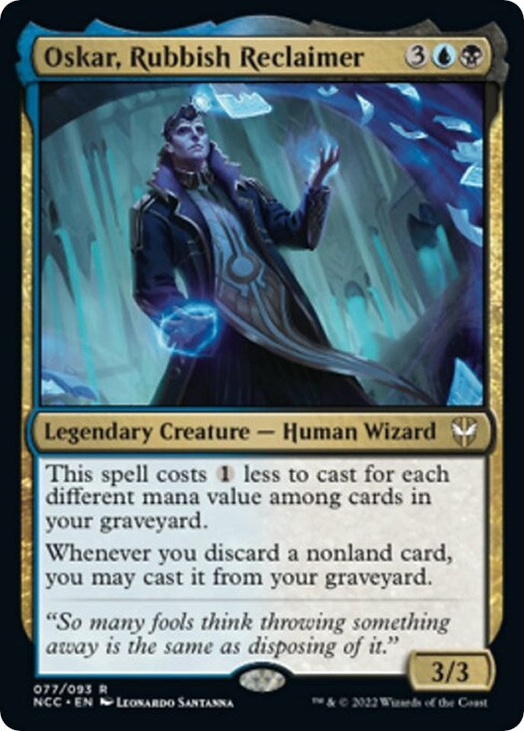 Oskar, Rubbish Reclaimer [Streets of New Capenna Commander]