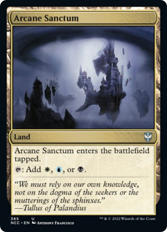 Arcane Sanctum (385) [NCC]