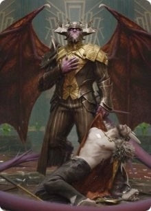Ob Nixilis the Adversary Art Card 31 81 (31) [ASSNC]