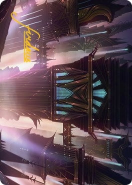 Skybridge Towers Art Card Gold Stamped Signature (37) [ASSNC]