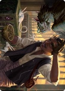 Bennie Bracks Zoologist Art Card (49) [ASSNC]
