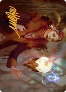 Misfortune Teller Art Card (Gold-Stamped Signature) [Streets of New Capenna Art Series]