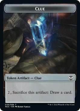 Clue Copy Double sided Token [NCC]