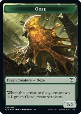 Ooze 026 Treasure 015 Double sided Token [NCC]
