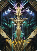 Halo Fountain Art Card Gold Stamped Signature (66) [ASSNC]
