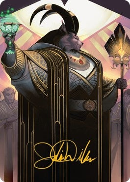 Jetmir Nexus of Revels Art Card 68 81 Gold Stamped Signature (68) [ASSNC]