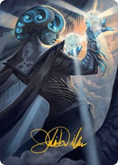 Queza Augur of Agonies Art Card Gold Stamped Signature (75) [ASSNC]