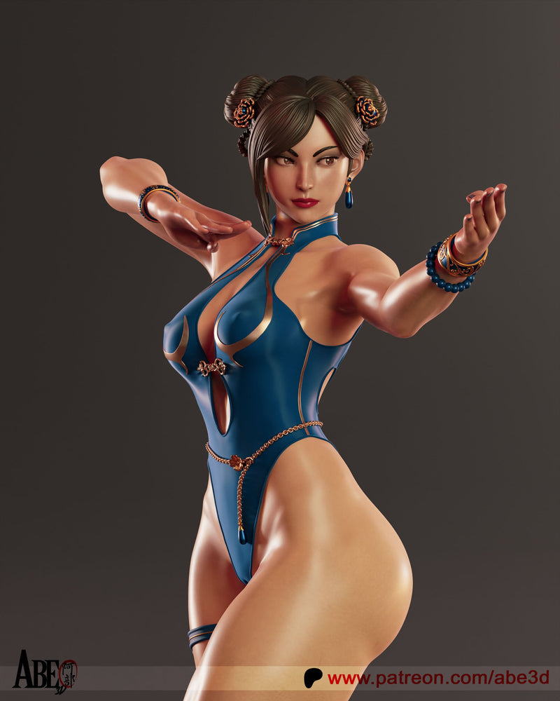 Chun-Li SF6 CST4 Resin Statue - view 7
