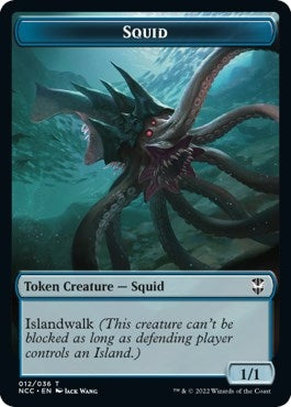 Squid Treasure 013 Double sided Token [NCC]