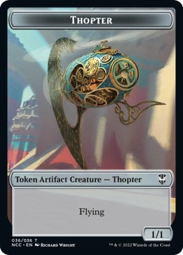 Thopter Treasure 013 Double sided Token [NCC]