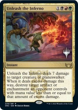 Unleash the Inferno (Promo Pack) [Streets of New Capenna Promos]