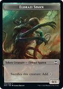 Eldrazi Spawn Human Double sided Token [NCC]