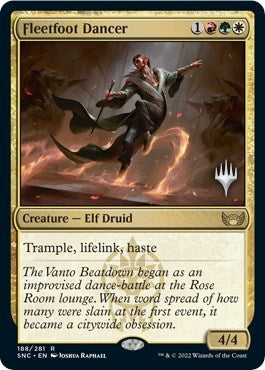Fleetfoot Dancer (Promo Pack) [Streets of New Capenna Promos]