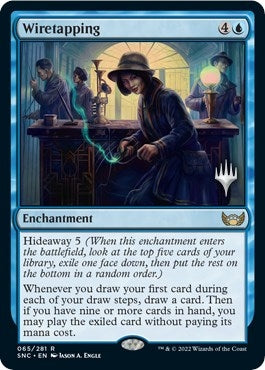 Wiretapping (Promo Pack) [Streets of New Capenna Promos]