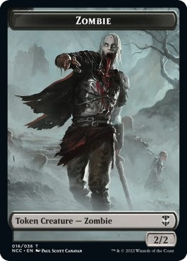 Zombie Goat Double sided Token [NCC]