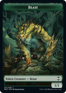 Beast Saproling Double sided Token [NCC]
