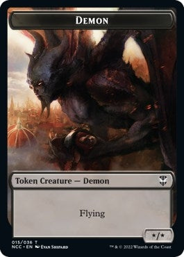 Demon Copy Double sided Token [NCC]