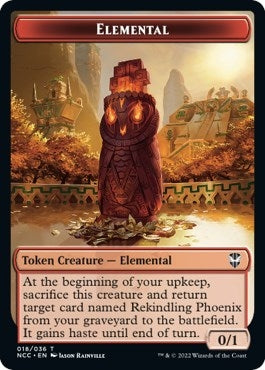 Elemental 018 Copy Double sided Token [NCC]
