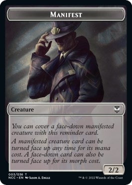 Manifest Copy Double sided Token [NCC]