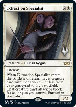 Extraction Specialist (12) [PPSNC]