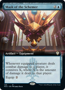 Mask of the Schemer (Extended Art) [Streets of New Capenna Commander]