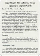 Legends Rules Card [LEG]