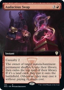 Audacious Swap Extended Art (145) [NCC]