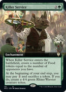 Killer Service (Extended Art) [Streets of New Capenna Commander]