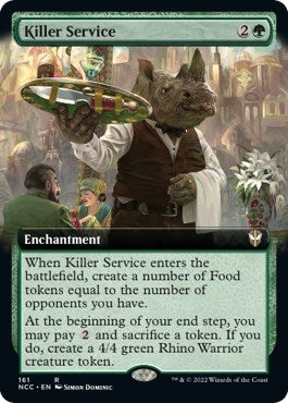 Killer Service (Extended Art) [Streets of New Capenna Commander]